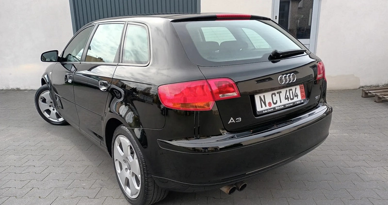 Audi A3 cena 21999 przebieg: 200840, rok produkcji 2008 z Inowrocław małe 742